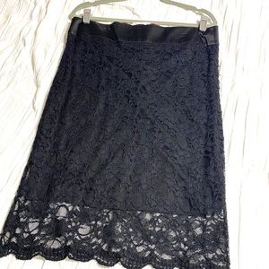 Lace Pencil Skirt